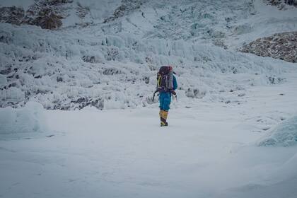 07/05/2021 Imagen de archivo de un alpinista en el Everest. POLITICA ASIA DEPORTES NEPAL SENDOA ELEJALDE