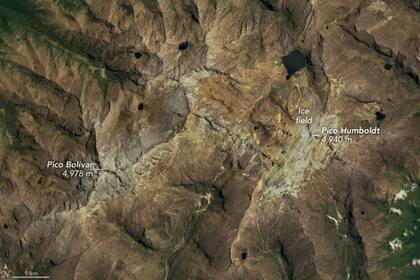 07/06/2024 El último glaciar de Venezuela ha desaparecido. Venezuela ha dejado de ser un país con glaciares tras la desaparición del glaciar Humboldt. Esta pérdida es el último golpe a los glaciares tropicales, que han ido desapareciendo a medida que las temperaturas han aumentado. POLITICA INVESTIGACIÓN Y TECNOLOGÍA NASA