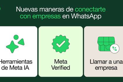 07/06/2024 Meta agrega nuevas herramientas de IA y Meta Verified para WhatsApp Business.. Meta ha implementado nuevas funciones impulsadas por Inteligencia Artificial (IA) en WhatsApp Business con las que los usuarios podrán crear anuncios para Facebook o Instagram, así como ofrecer asistencia relacionada con sus productos y servicios para los clientes en los chats, además de anunciar la llegada de Meta Verified para las cuentas de empresas. POLITICA WHATSAPP