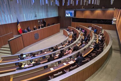 07/09/2023 Inicio de una sesión del Consell General en Andorra ECONOMIA ANDORRA POLÍTICA CONSELL GENERAL