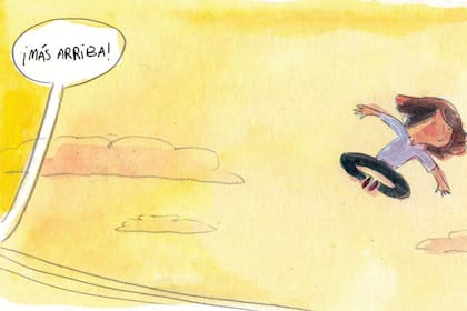 Página de "Cables", historieta de Sole Otero, autora de "Poncho fue" y "La pelusa de los días"