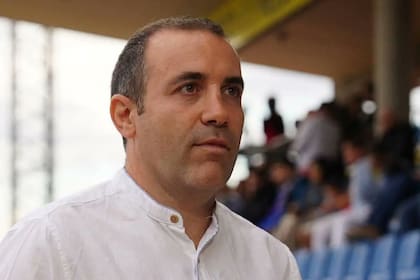 08/01/2024 El presidente del Unionistas de Salamanca FC, Roberto Pescador. CASTILLA Y LEÓN ESPAÑA EUROPA SALAMANCA DEPORTES UNIONISTAS FC