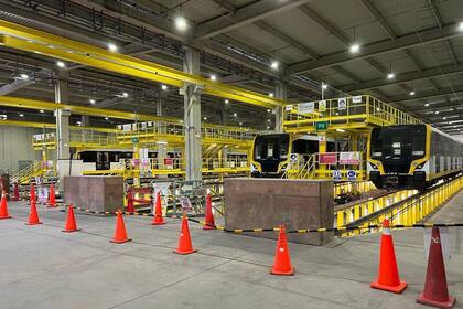 08/01/2024 El taller GMF Metro Lima ESPAÑA EUROPA CATALUÑA ECONOMIA COMSA