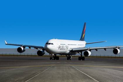 08/02/2023 Avión de Plus Ultra. ECONOMIA PLUS ULTRA