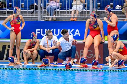 08/02/2024 Miki Oca, seleccionador español de waterpolo femenino. EUROPA ESPAÑA DEPORTES DEEPBLUMEDIA / RFEN
