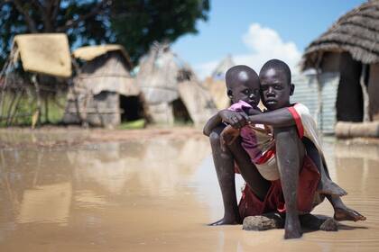 08/11/2022 Efectos del cambio climático en Sudán del Sur. Niños en medio de las inundaciones POLITICA SOCIEDAD WORLD VISION