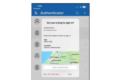 08/11/2023 Notificación interna de aprobación de inicio de sesión en la app Authenticator POLITICA MICROSOFT