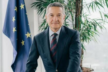 09/02/2022 El miembro del Comité Ejecutivo del Banco Central Europeo (BCE), Fabio Panetta. ECONOMIA BCE