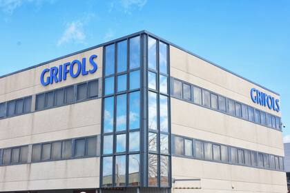 09/03/2023 Fachada de la sede de Grifols, en Coslada (Madrid) ECONOMIA Ricardo Rubio - Europa Press