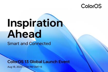 09/08/2022 Oppo anuncia el lanzamiento de ColorOS 13 POLITICA INVESTIGACIÓN Y TECNOLOGÍA OPPO