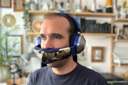 09/08/2023 Pruebas del nuevo Dyson Zone POLITICA INVESTIGACIÓN Y TECNOLOGÍA