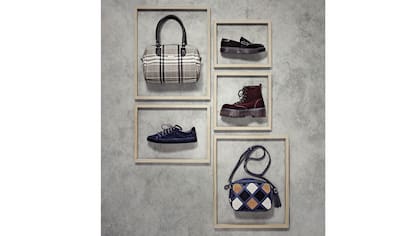 1. Cartera negra ($ 2556, Perramus)
2. Zapatilla de terciopelo azul (A Pie)
3. Plataforma de terciopelo (Ricky Sarkany)
4. Borcego de terciopelo bordó (Ricky Sarkany)
5. Cartera azul a rombos (XL)