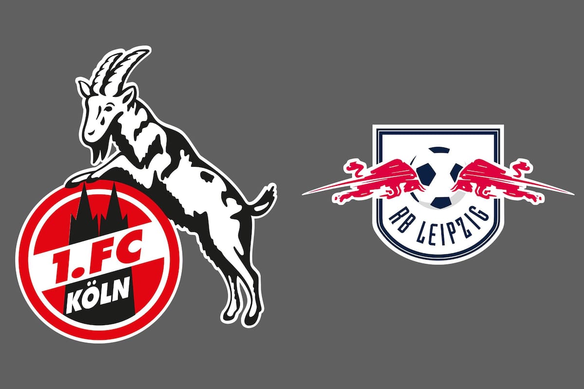 1. FC Köln y RB Leipzig disputaron uno de los encuentros de la jornada del fútbol aleman