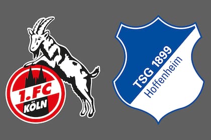 1. FC Köln y TSG Hoffenheim disputaron uno de los encuentros de la jornada del fútbol aleman