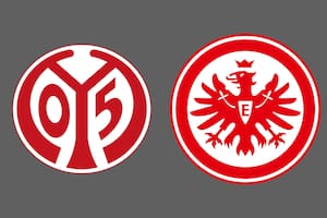 1. FSV Mainz 05 y Eintracht Frankfurt disputaron uno de los encuentros de la jornada del fútbol aleman
