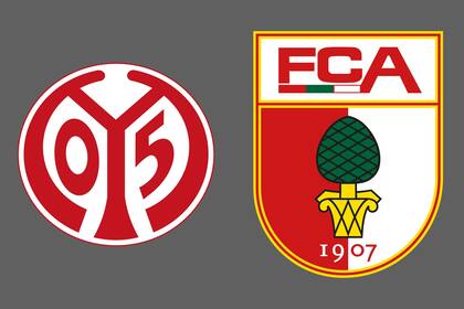 1. FSV Mainz 05 y FC Augsburg disputaron uno de los encuentros de la jornada del fútbol aleman