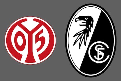 1. FSV Mainz 05 y SC Freiburg disputaron uno de los encuentros de la jornada del fútbol aleman