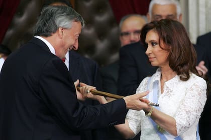 10 de Diciembre de 2007, el histórico traspaso de mando de Néstor Kirchner a su esposa Cristina