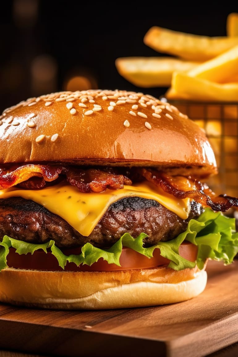 10 hamburguesas en combos a 12.000 pesos