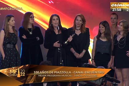 100 años de Piazzolla, mejor programa musical de tango/folklore