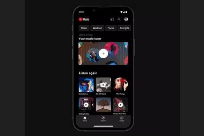 10/04/2024 La aplicación YouTube Music. POLITICA YOUTUBE MUSIC