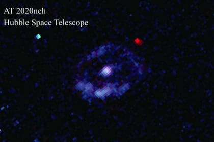 10/11/2022 Los astrónomos descubrieron una estrella siendo destrozada por un agujero negro en la galaxia SDSS J152120.07+140410.5, a 850 millones de años luz de distancia. POLITICA INVESTIGACIÓN Y TECNOLOGÍA NASA, ESA, RYAN FOLEY/UC SANTA CRUZ