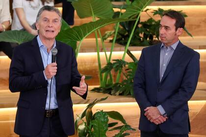 Mauricio Macri y Marcos Galperin