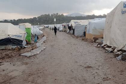 11-02-2021 Campo para personas refugiadas en Lesbos SOCIEDAD AUTONOMÍAS ZAPOREAK