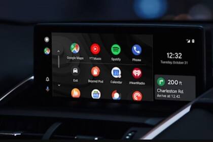 11-02-2022 Panel de control de un coche con Android Auto POLITICA INVESTIGACIÓN Y TECNOLOGÍA GOOGLE ANDROID AUTO