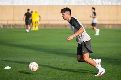 11/08/2023 El jugador del FC Barcelona Estanis Pedrola DEPORTES FCB