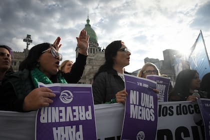 11° Marcha Ni Una Menos en el Congreso