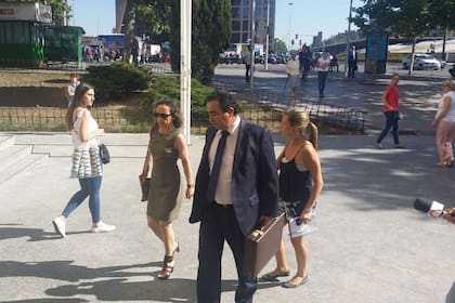 12-07-2017 Noelia de Mingo llega a los juzgados de Plaza de Castilla SOCIEDAD ESPAÑA EUROPA MADRID