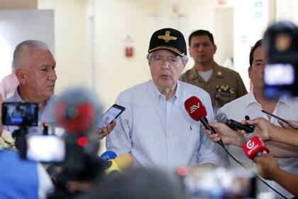 12/04/2023 El presidente de Ecuador, Guillermo Lasso.. El secretario nacional de Seguridad Pública y del Estado de Ecuador, Diego Ordóñez, ha dejado su cargo este miércoles tras la ola de crímenes violentos que ha sacudido el país estas últimas semanas. POLITICA PRESIDENCIA DE ECUADOR