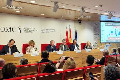 12/04/2023 Rueda de prensa del Foro de Atención Primaria con motivo del Día de la Atención Primaria. En Madrid (España), a 12 de abril de 2023. SALUD SEPEAP
