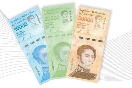 12/06/2019 Nuevos billetes de bolívares en Venezuela ECONOMIA SUDAMÉRICA VENEZUELA INTERNACIONAL BANCO CENTRAL DE VENEZUELA (TWITTER @BCV_ORG_VE)