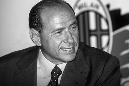 12/06/2023 El expropietario y expesidente del AC Milan y propietario del AC Monza Silvio Berlusconi falleció en junio de 2023 a los 86 años DEPORTES AC MILAN