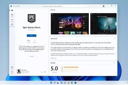 12/07/2022 Microsoft Store con aplicaciones de Epic Games Store POLITICA INVESTIGACIÓN Y TECNOLOGÍA MICROSOFT