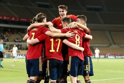 12/10/2021 La selección española Sub-21 ANDALUCÍA ESPAÑA EUROPA DEPORTES SEVILLA SEFUTBOL