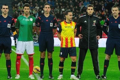 12/12/2018 Partido de fútbol entre las selecciones de Euskadi y Catalunya. DEPORTES EFF-FVF