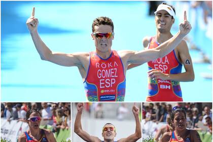 13-07-2021 Los cinco triatletas españoles que competirán en Tokio DEPORTES ITU