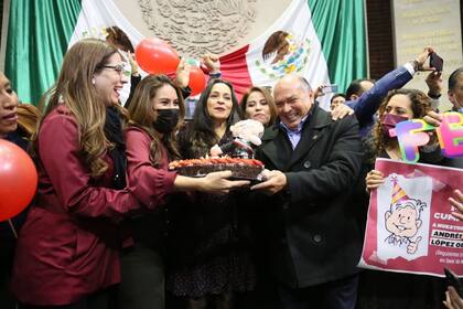 13-11-2021 Felicitación de cumpleaños al presidente de México, Andrés Manuel López Obrador POLITICA CENTROAMÉRICA MÉXICO MORENA