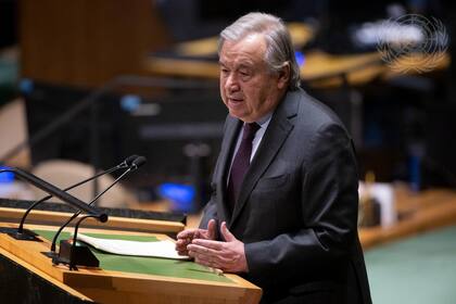 13/02/2023 El secretario general de la ONU, António Guterres POLITICA MANUEL ELÍAS