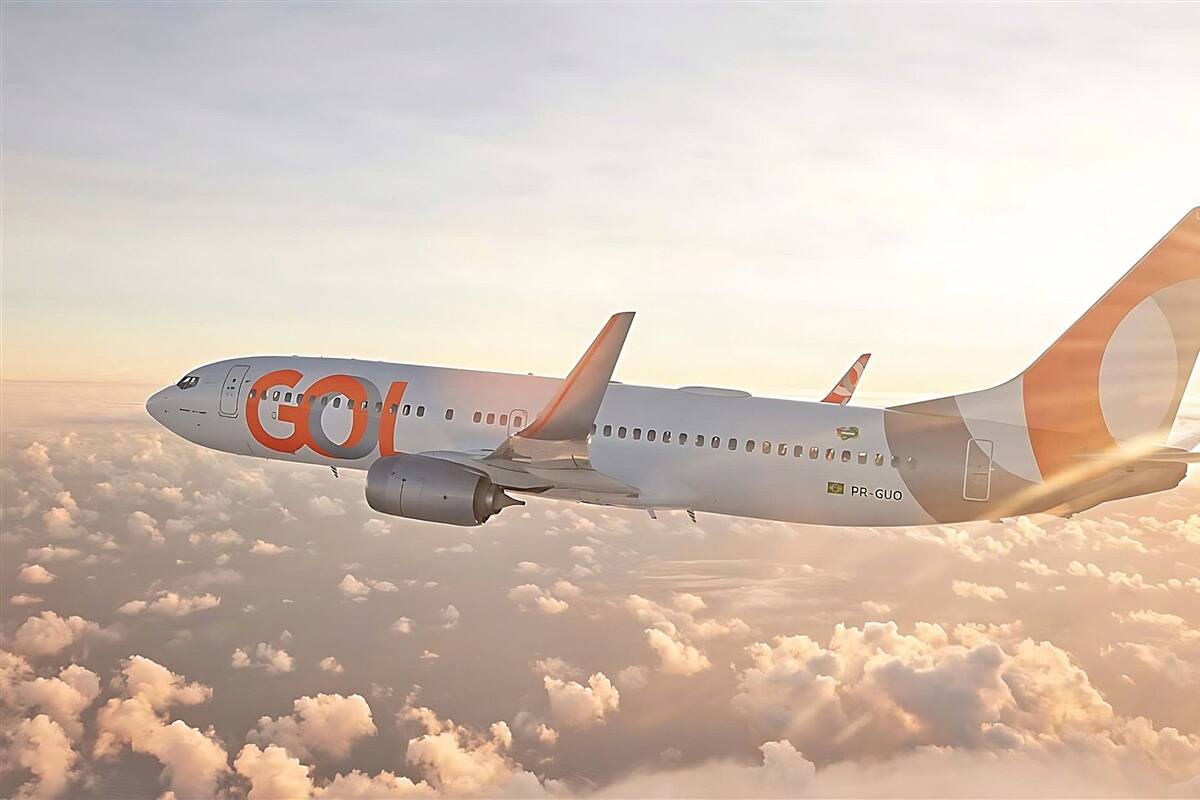13/03/2023 Avión de la aerolínea brasileña Gol ECONOMIA GOL