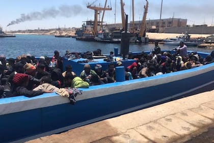 13/06/2021 Rescate de migrantes en Libia POLITICA TWITTER/UNHCR LIBYA