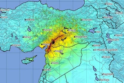13/06/2024 Mapa de intensidad y ubicación geográfica del terremoto de Turquía de 2023. Una estrella negra indica el epicentro del terremoto POLITICA INVESTIGACIÓN Y TECNOLOGÍA JOURNAL OF APPLIED GEODESY (2024). DOI: 10.1515/JA