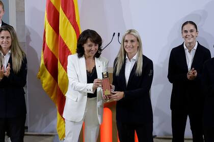 13/09/2023 Fútbol.- Alexia Putellas: "Estamos aquí para que ninguna mujer tenga que vivir nunca más una situación de menosprecio". La futbolista internacional española Alexia Putellas, capitana del FC Barcelona Femení, aseguró este miércoles que el objetivo de la lucha bajo el movimiento #SeAcabó es "que ninguna mujer tenga que vivir nunca más una situación de menosprecio, falta de respeto o abusos". DEPORTES PARLAMENT DE CATALUNYA (SERGI PANIZO)