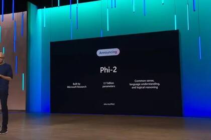 13/12/2023 Microsoft presenta su modelo de lenguaje pequeño Phi-2. POLITICA MICROSOFT