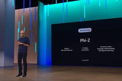 13/12/2023 Microsoft presenta su modelo de lenguaje pequeño Phi-2. POLITICA MICROSOFT