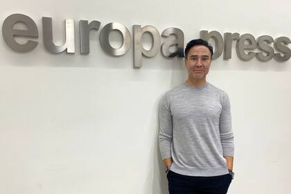 13/12/2023 Wolfgang Muller, CEO y confundador de la empresa global f2o Sports, en la sede central de la agencia de noticias Europa Press en Madrid. ESPAÑA EUROPA MADRID DEPORTES