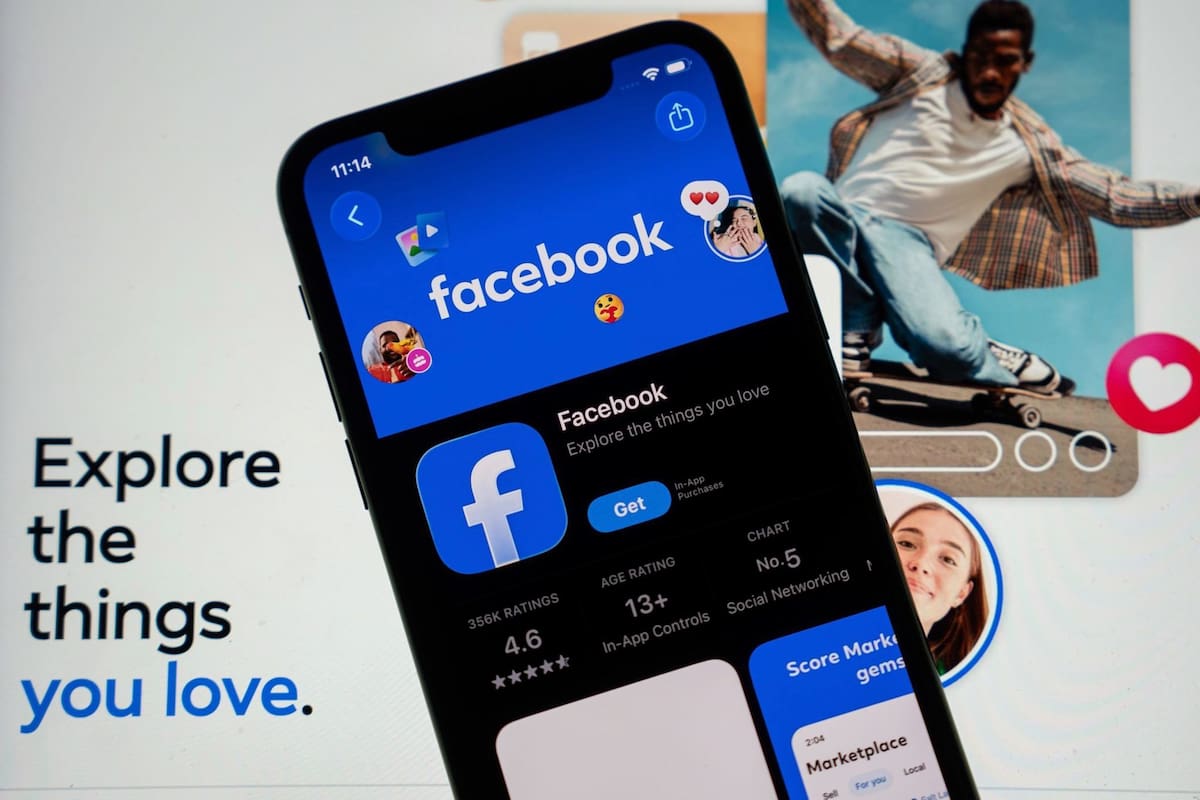 14 September 2026, China, Hong kong: Facebook App listing page on the App store shown in Hong Kong. Photo: Jared Hui/Nexpher via ZUMA Press Wire/dpa